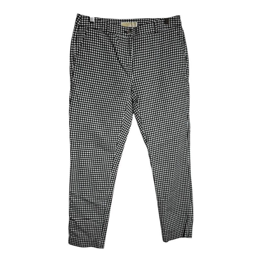 Michael Kors Gingham Pants Mid Rise Size 6